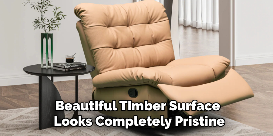 Beautiful Timber Surface
 Looks Completely Pristine