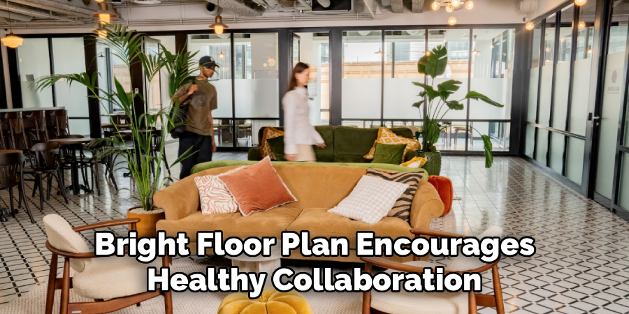 Bright Floor Plan Encourages
 Healthy Collaboration 