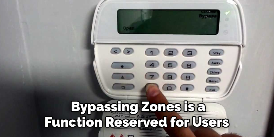 Bypassing Zones is a
Function Reserved for Users 