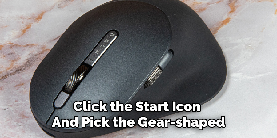 Click the Start Icon 
And Pick the Gear-shaped