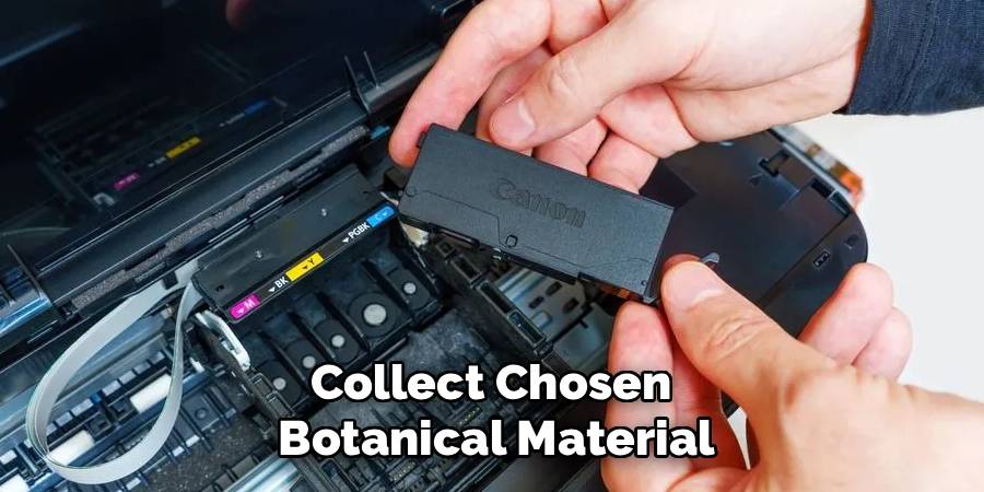Collect Chosen 
Botanical Material