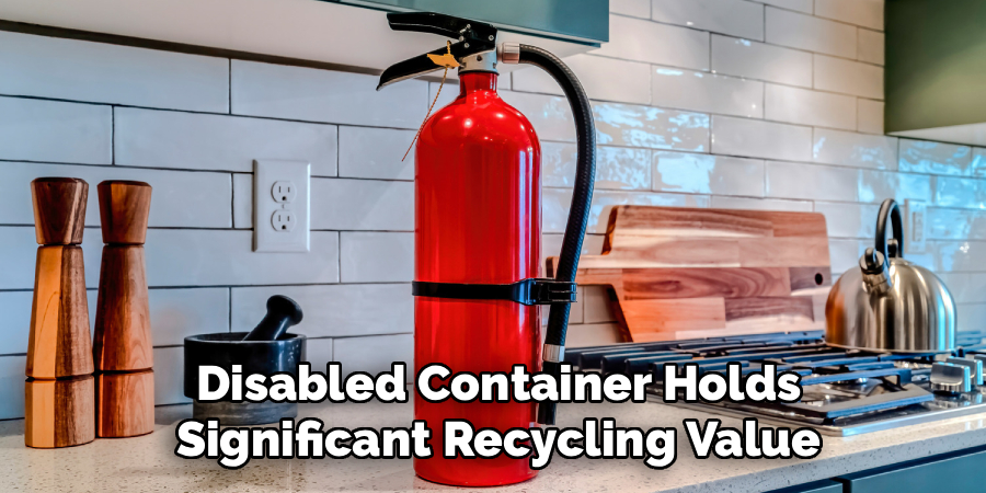  Disabled Container Holds
 Significant Recycling Value