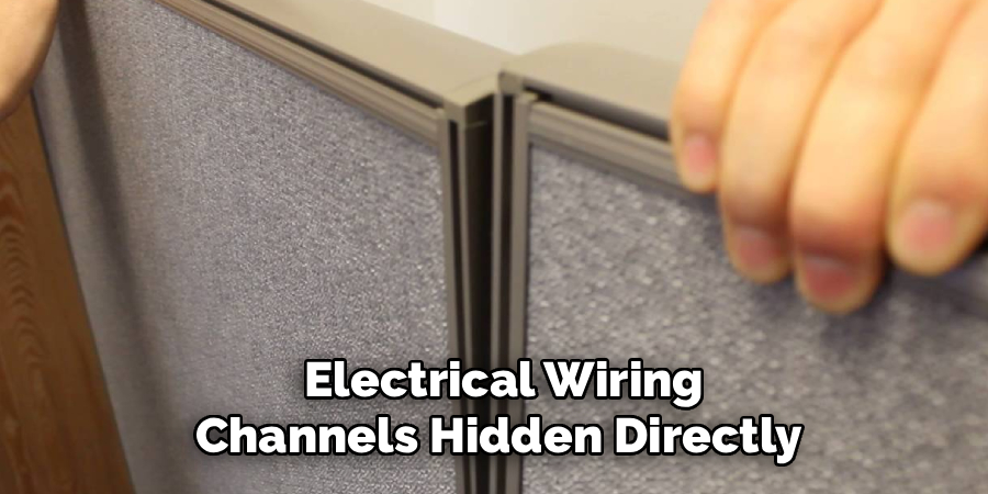 Electrical Wiring
Channels Hidden Directly