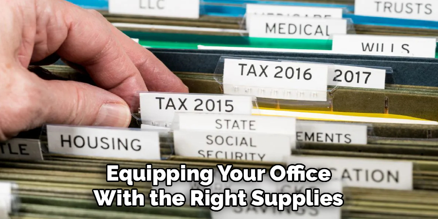 Equipping Your Office With the Right Supplies