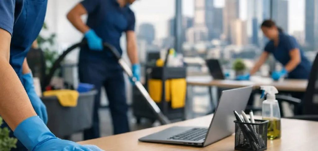 How to Clean an Office Building