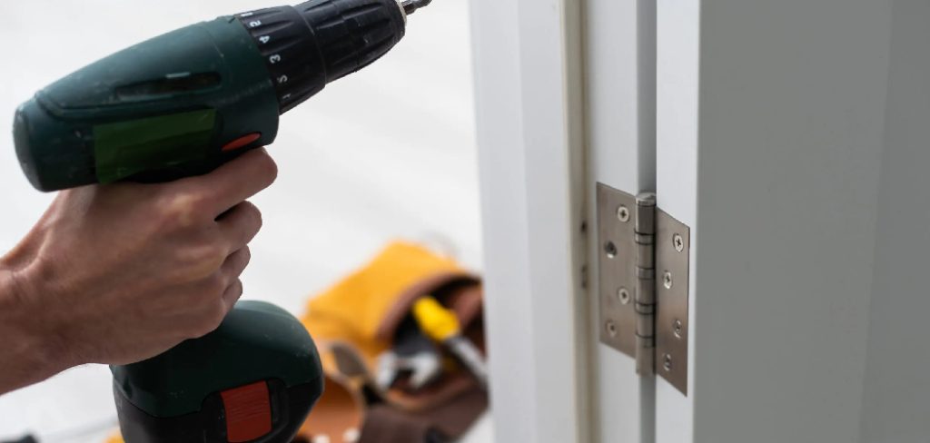 How to Install Door Stopper Hinge