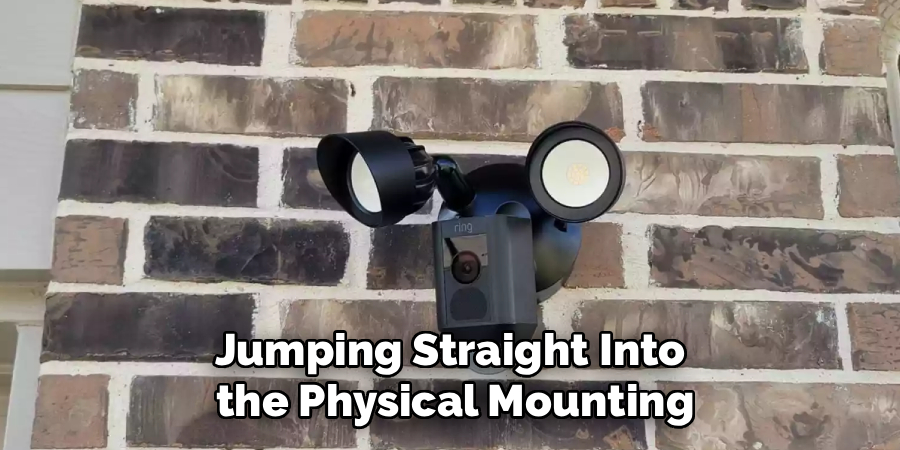 Jumping Straight Into
 the Physical Mounting