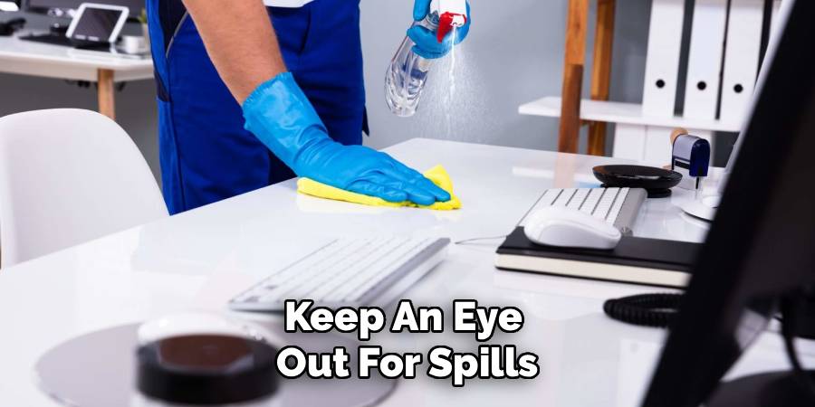 Keep An Eye 
Out For Spills
