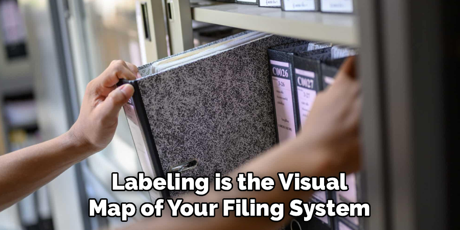 Labeling is the Visual
Map of Your Filing System