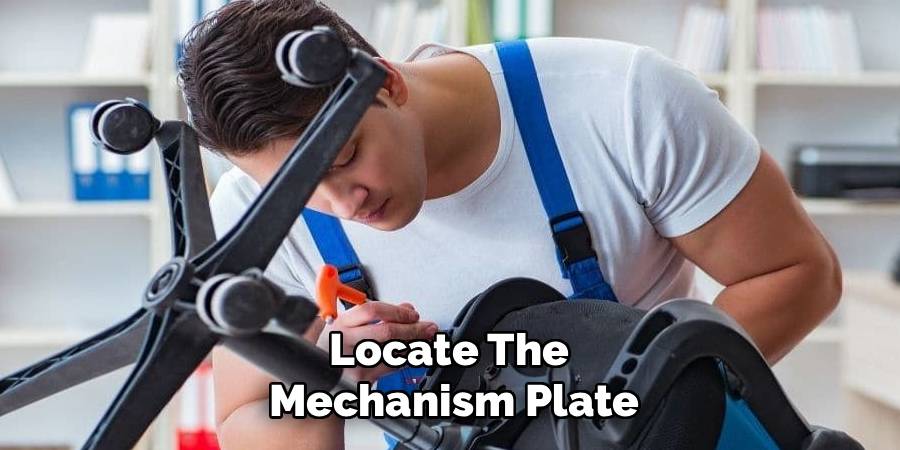 Locate The 
Mechanism Plate