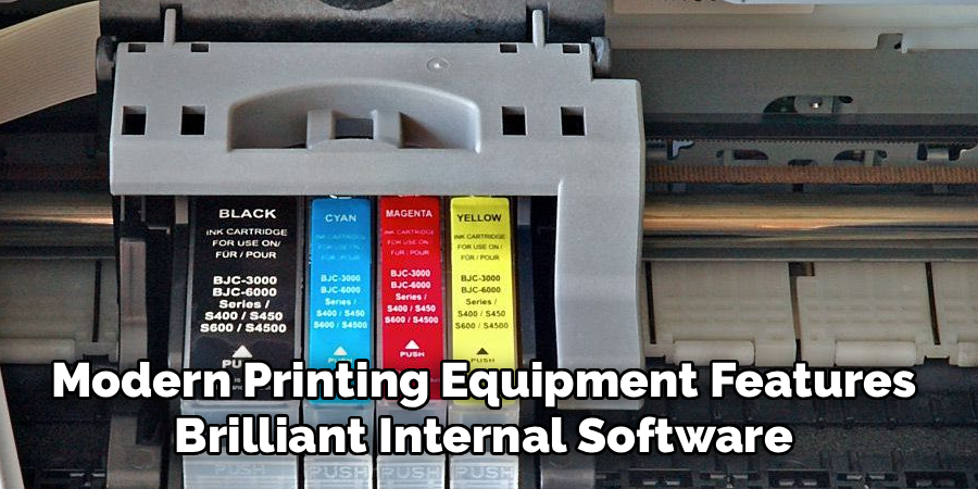 Modern Printing Equipment Features 
Brilliant Internal Software 