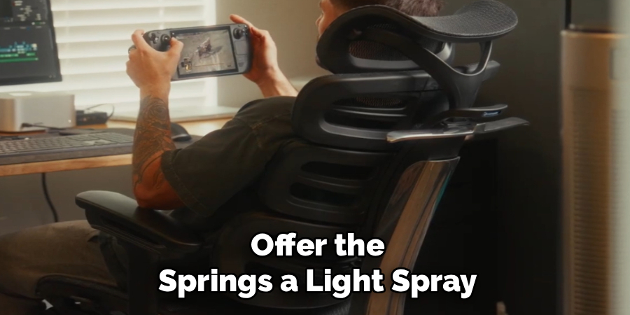 Offer the
Springs a Light Spray