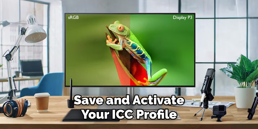Save and Activate
Your ICC Profile