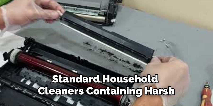 Standard Household 
Cleaners Containing Harsh