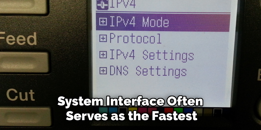 System Interface Often 
Serves as the Fastest