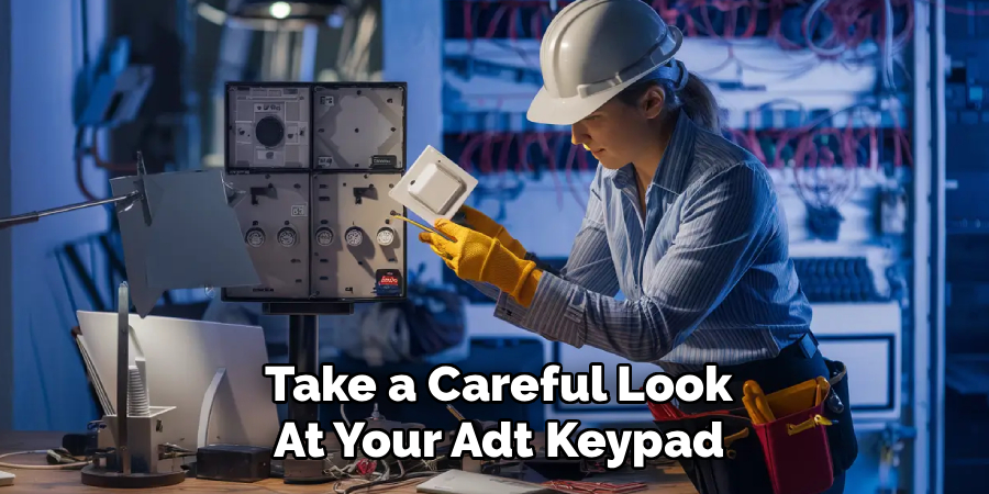 Take a Careful Look
At Your Adt Keypad