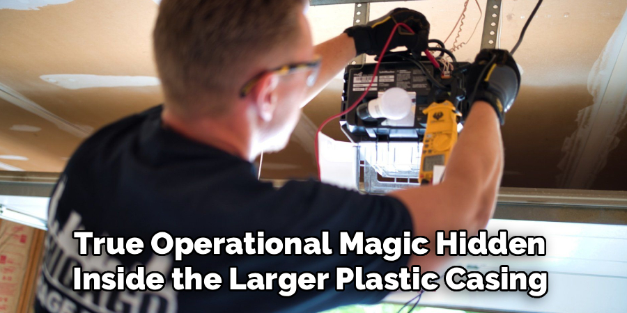 True Operational Magic Hidden 
Inside the Larger Plastic Casing 
