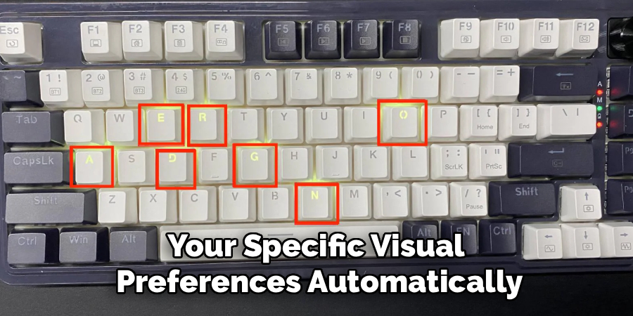Your Specific Visual 
Preferences Automatically