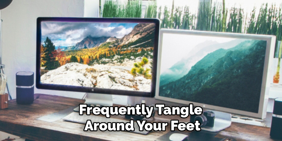 
Frequently Tangle 
Around Your Feet