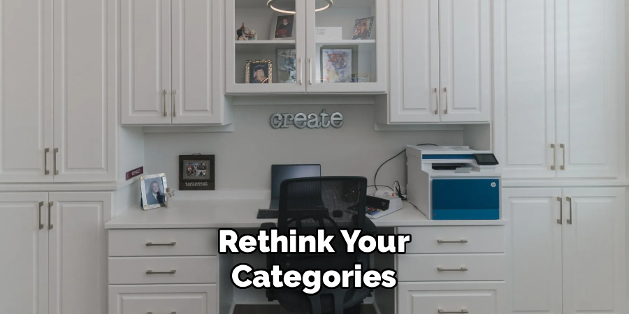 Rethink Your
Categories